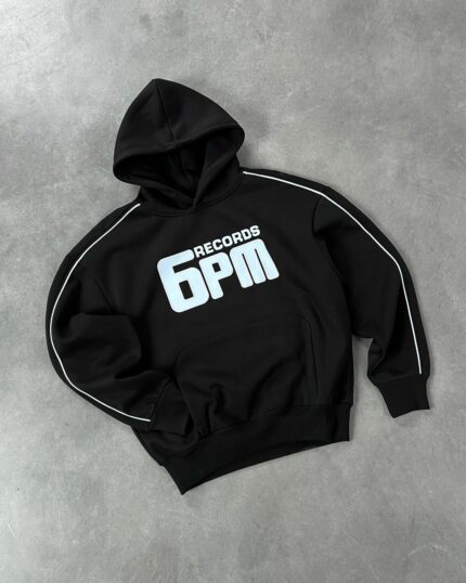 6pm Hoodie Black