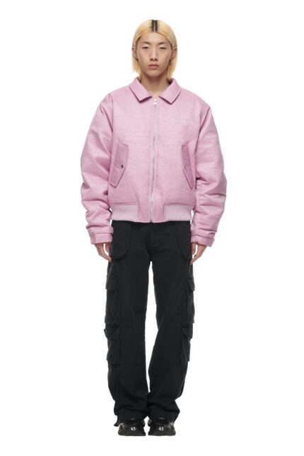 6PM BOMBER JACKET PINK