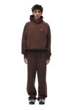 6PM HOODIE CHOCOLATE BROWN