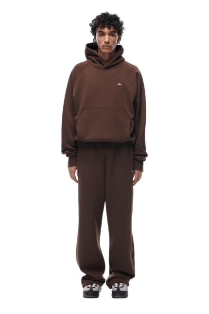 6PM HOODIE CHOCOLATE BROWN