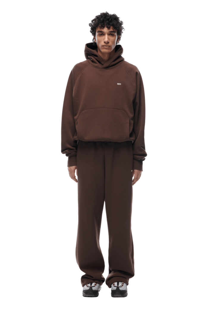 6PM HOODIE CHOCOLATE BROWN