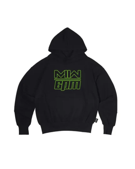 6pm X COD LOGO HOODIE BLACK